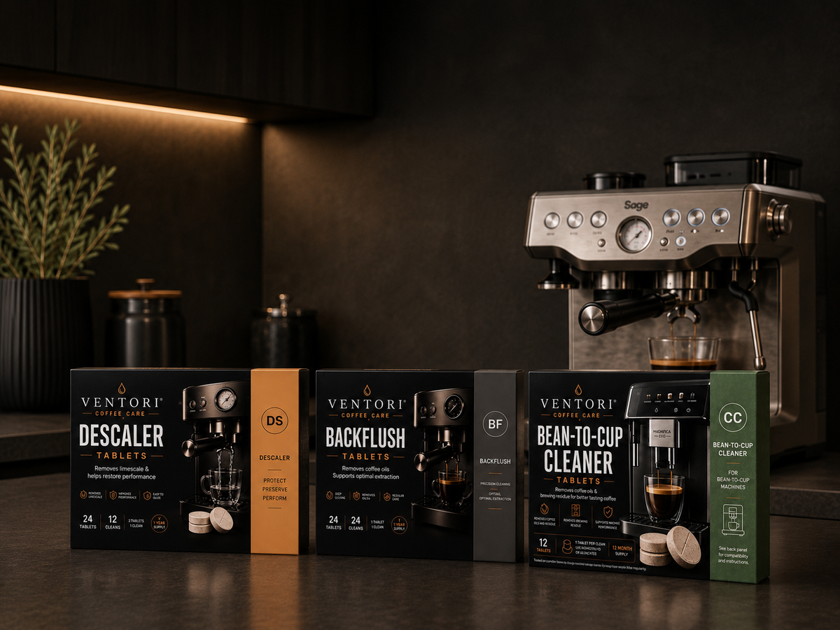 Ventori coffee machine care products