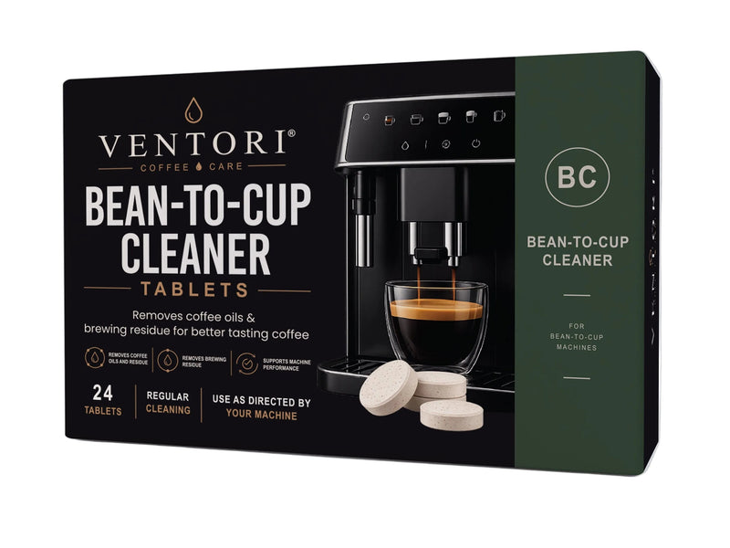 Bean-to-cup cleaning tablets