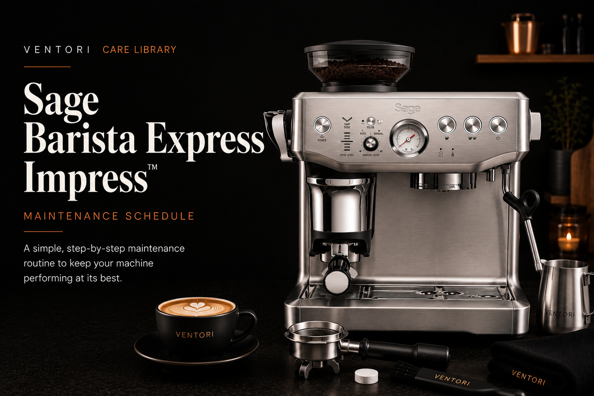 Sage Barista Express Impress care, made simple.