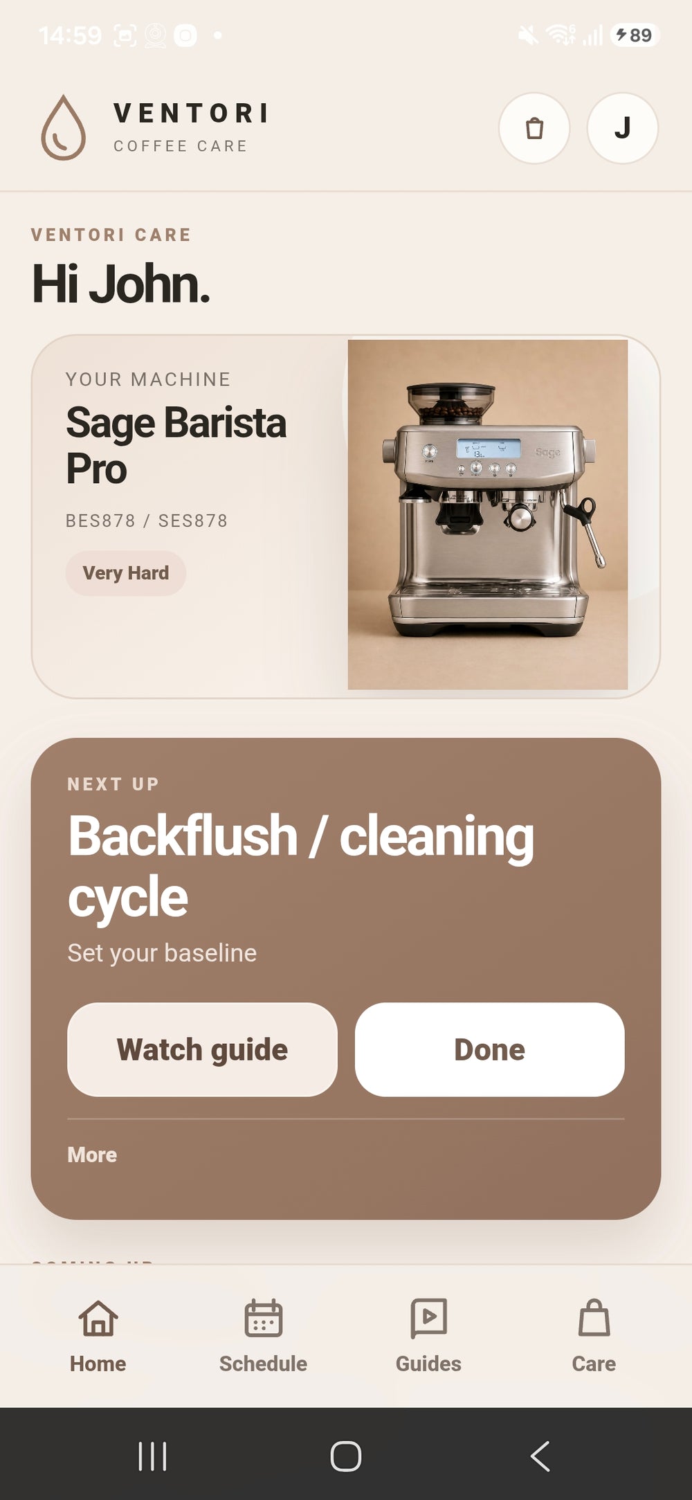 Ventori Care app