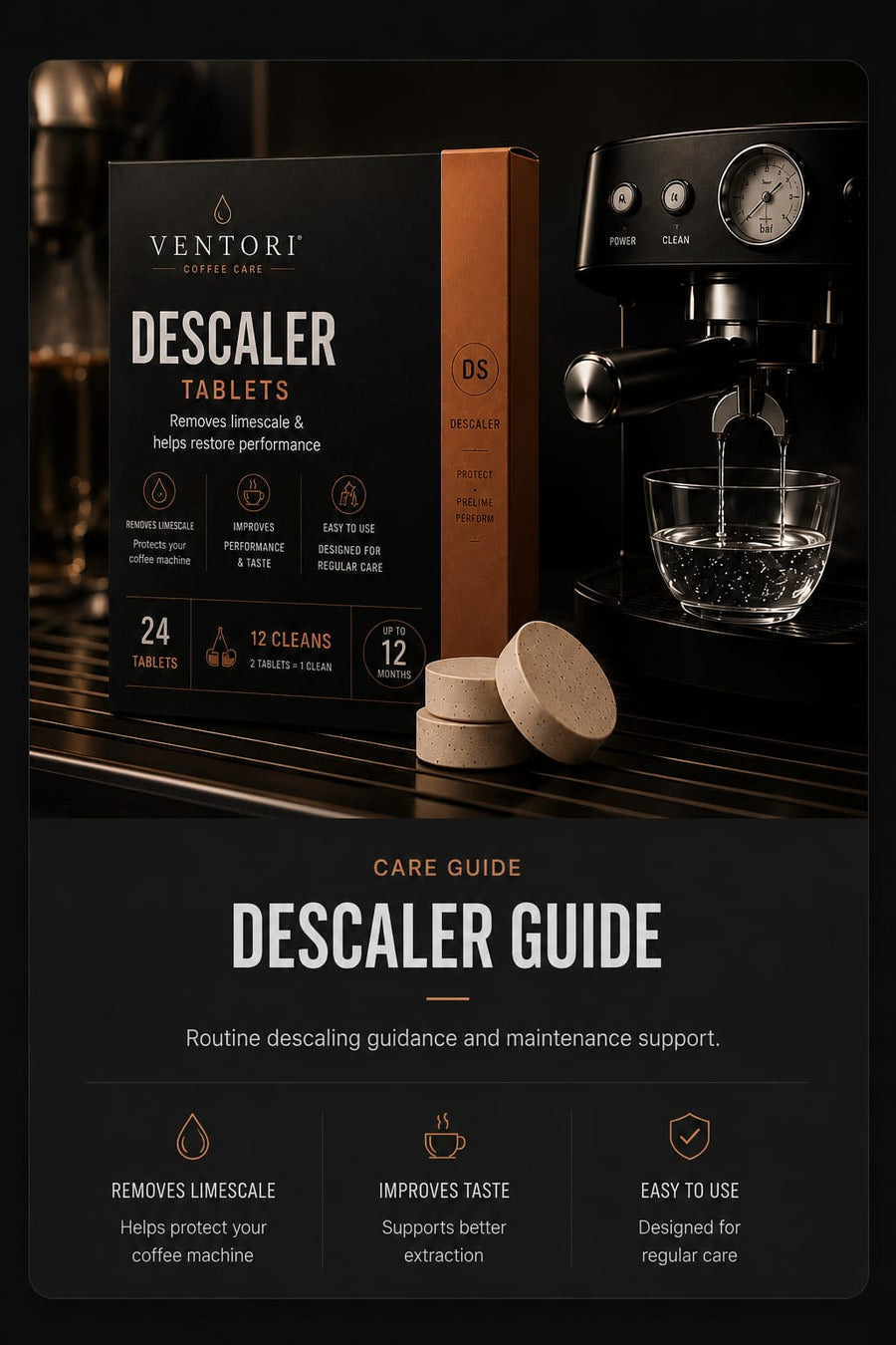Ventori descaler guide