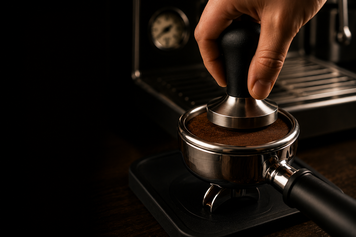 Level espresso tamp