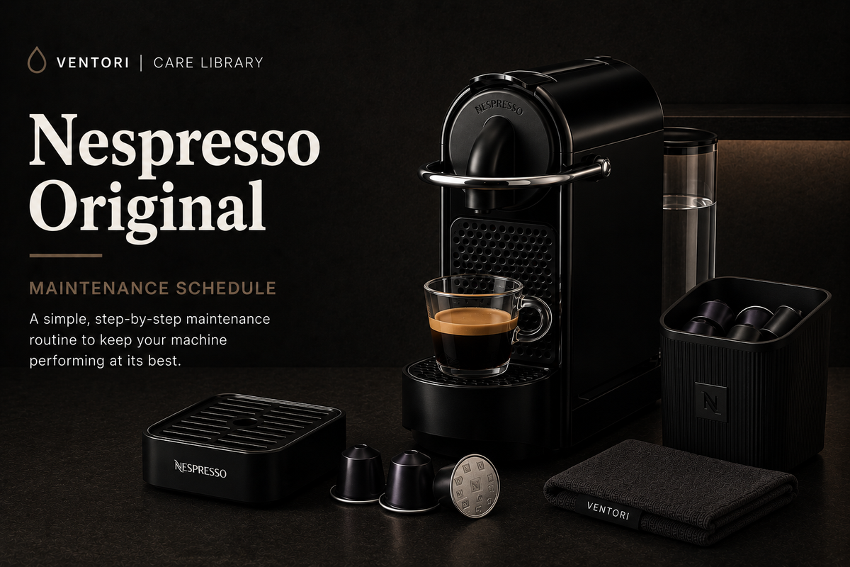 Nespresso Original maintenance guide
