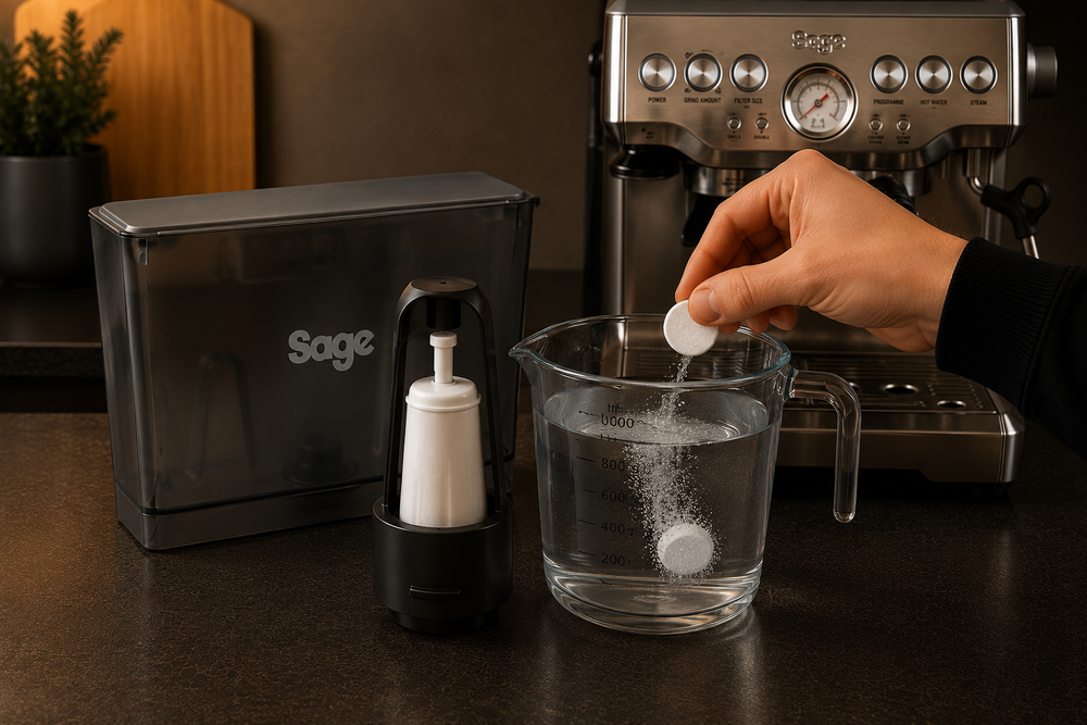 Prepare the descaling solution