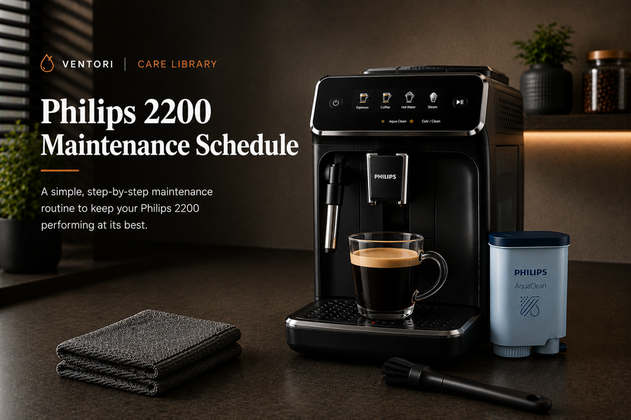 Philips 2200 AquaClean guide