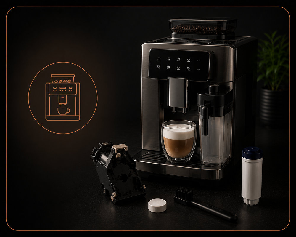 Bean-to-cup machine troubleshooting