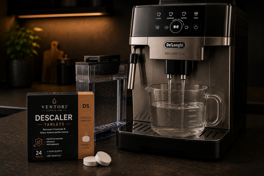 How to descale a coffee machine