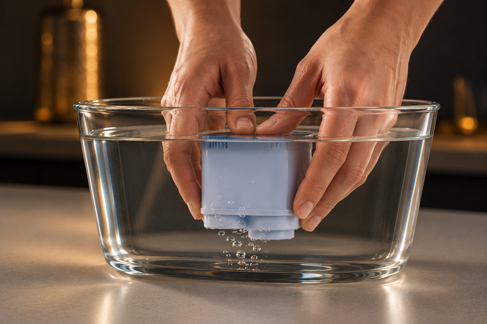 Prepare AquaClean filter