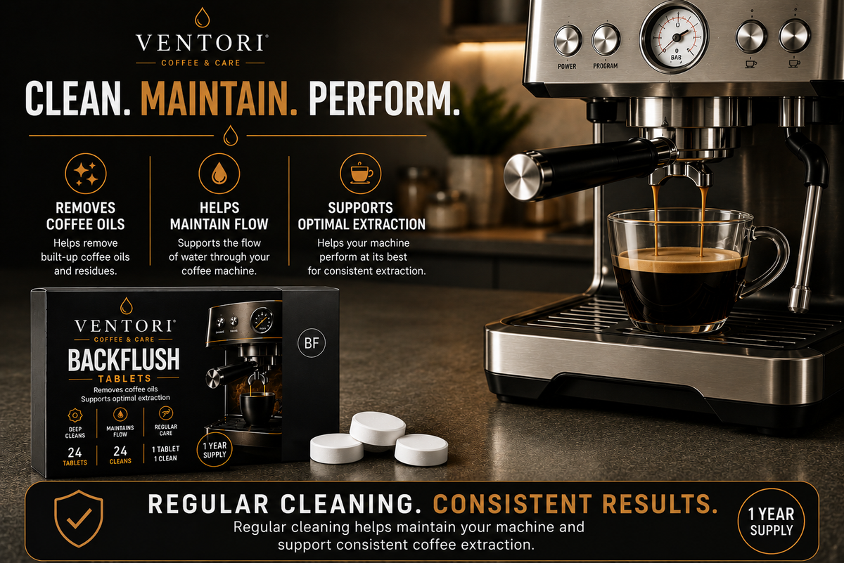 Coffee Machine Backflush Tablets – 24 Tablets (24 Cleans)