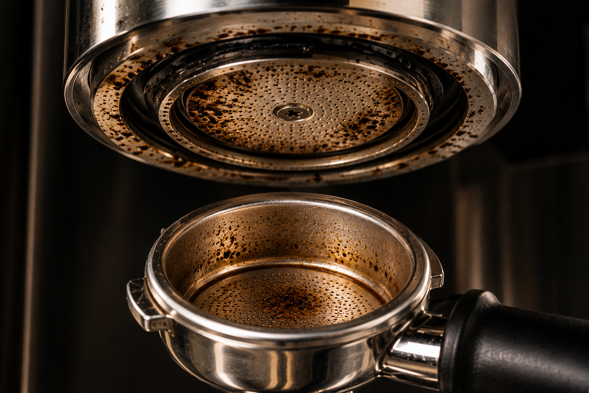 Espresso puck preparation and channeling