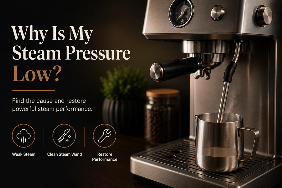 Low steam pressure