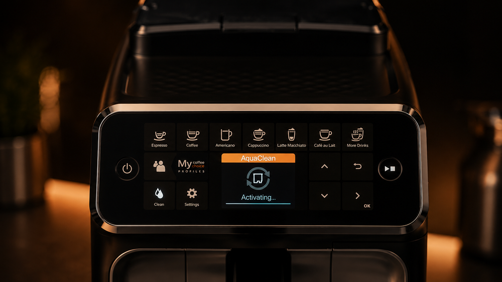 Philips 4300 AquaClean settings