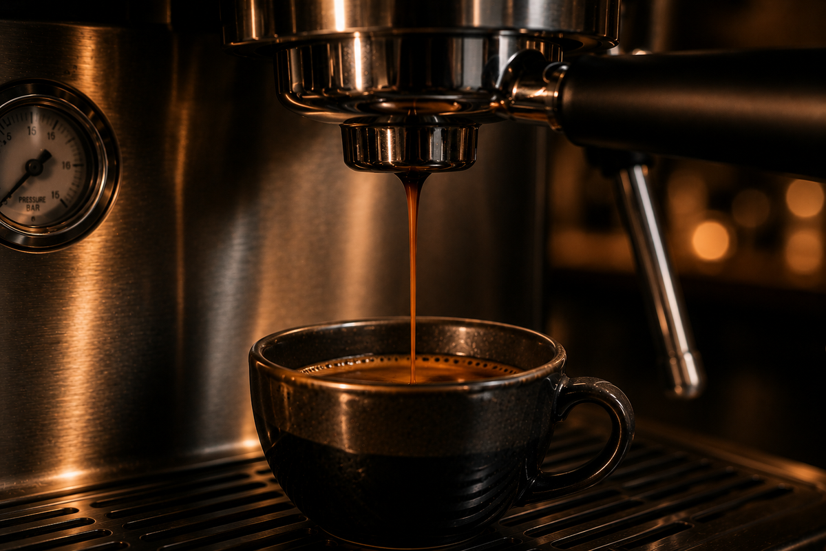 Espresso grinder adjustment