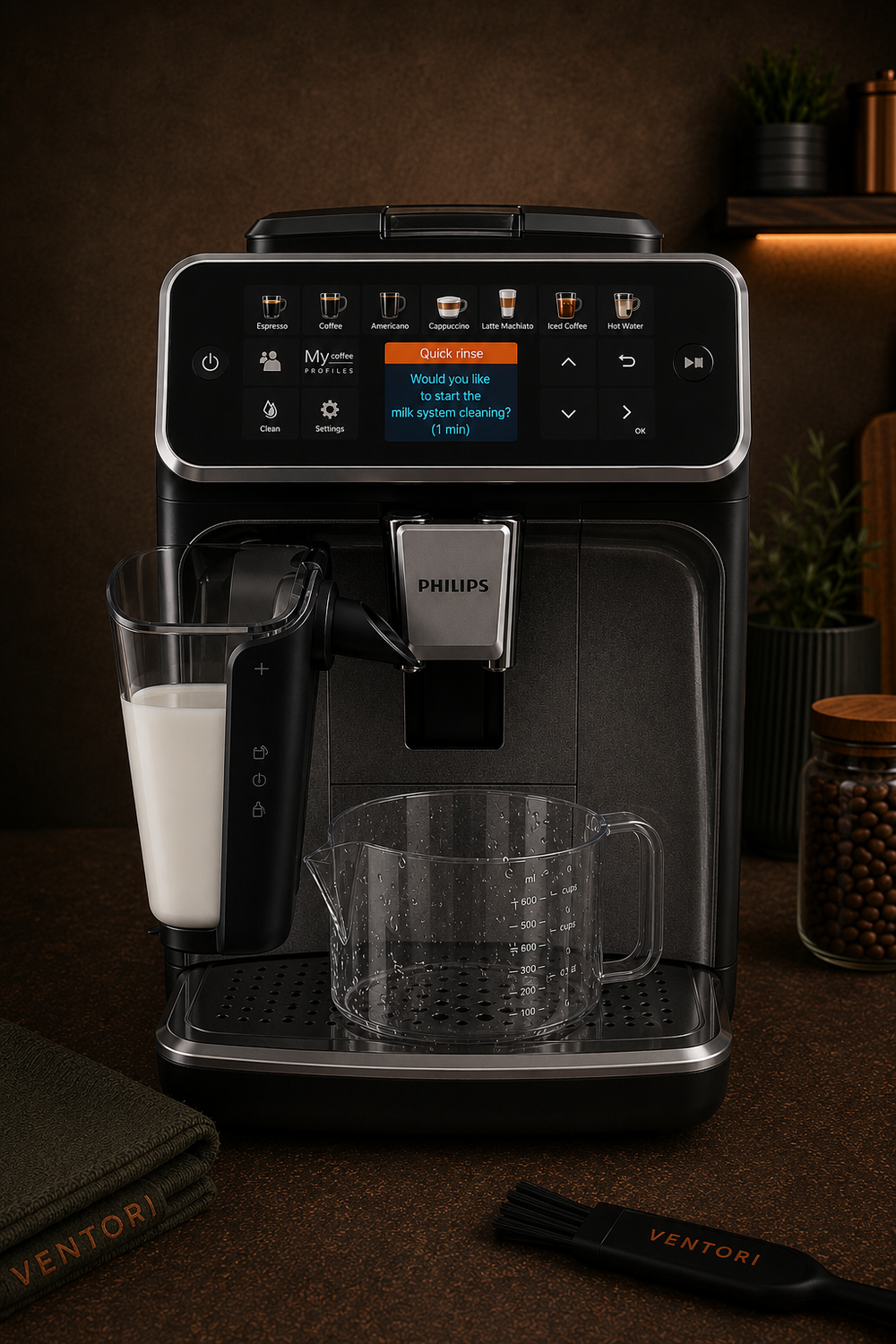 Start Quick Milk Clean Philips 5400