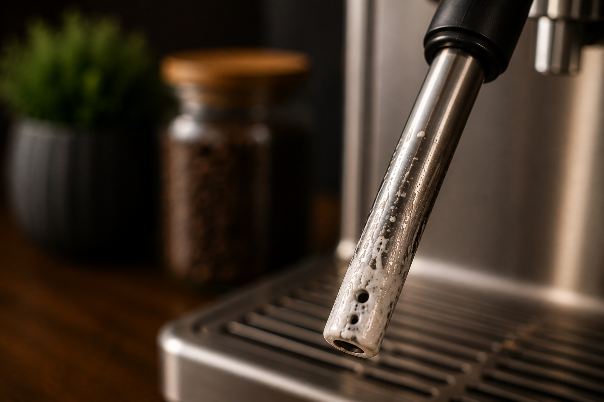 Cleaning a blocked steam wand