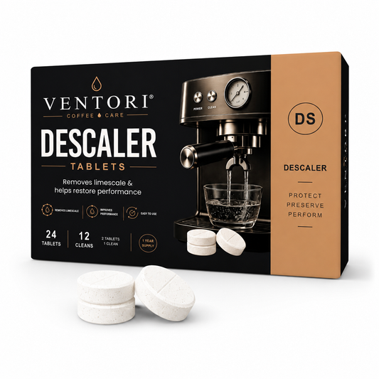 Coffee Machine Descaler Tablets – 24 Tablets (12 Cleans)