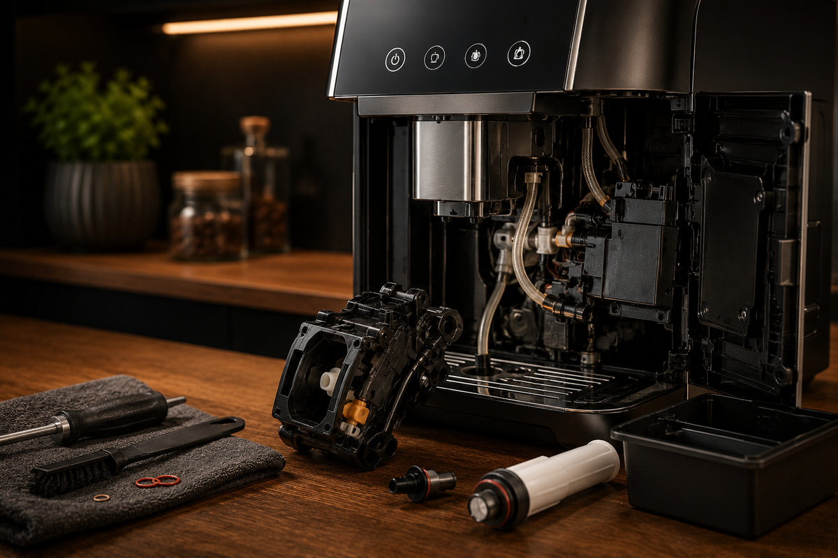 Coffee machine service and repair