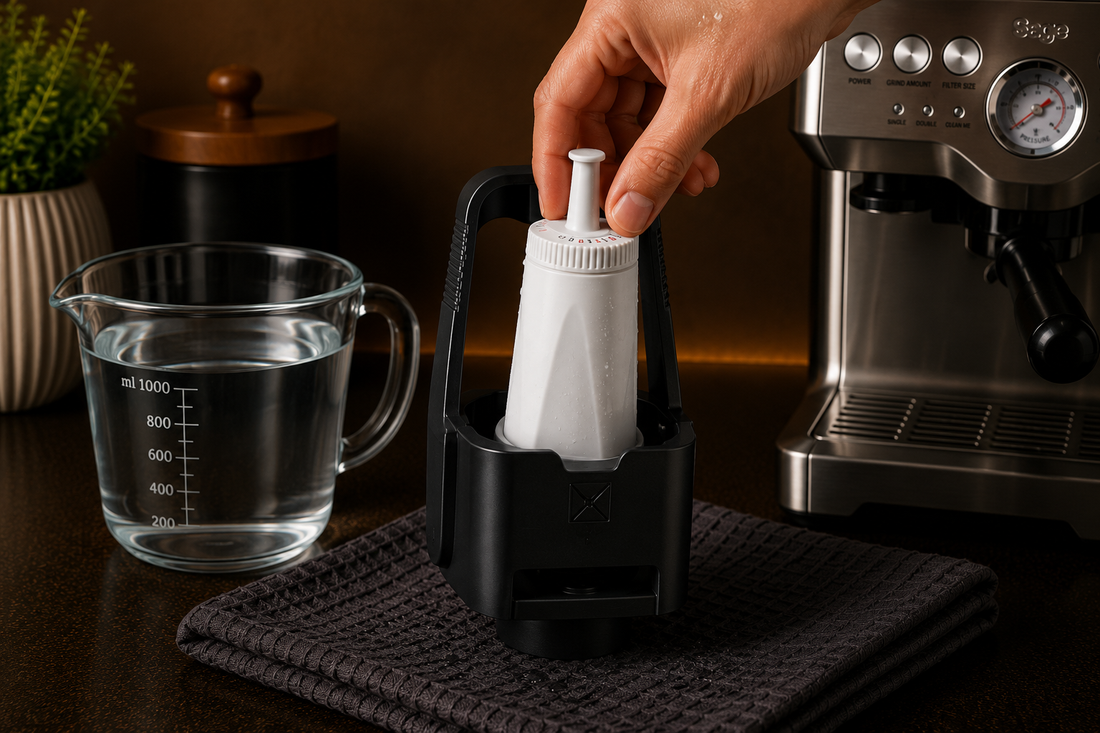 Fit Sage filter into ClaroSwiss filter holder